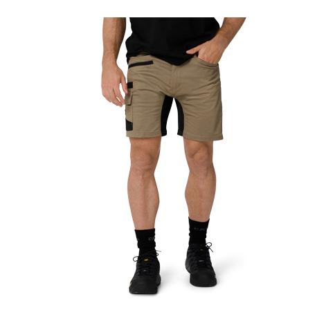 Caterpillar Elite Operator - Mens Work Shorts - Khaki - NZ (708ZXPVSB)